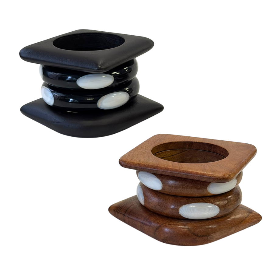 MidnightDot Bangle Set