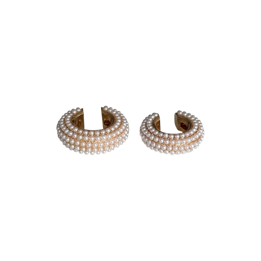Doble Perla Ear Cuff