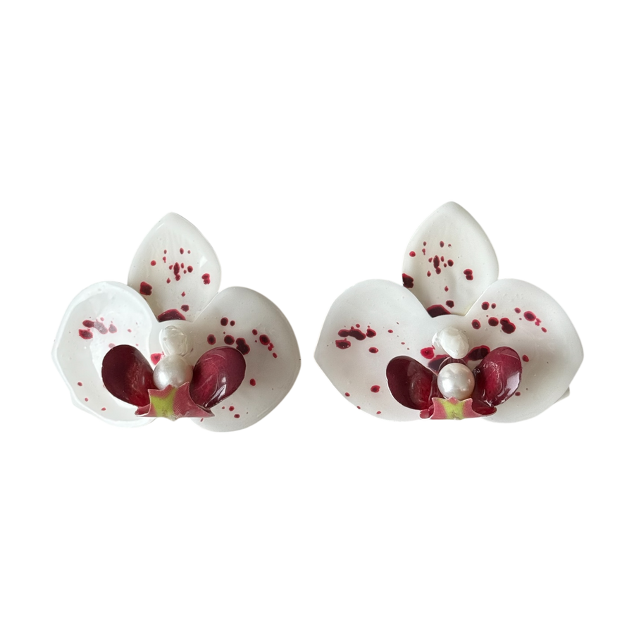 Orquidea Coqueta Studs