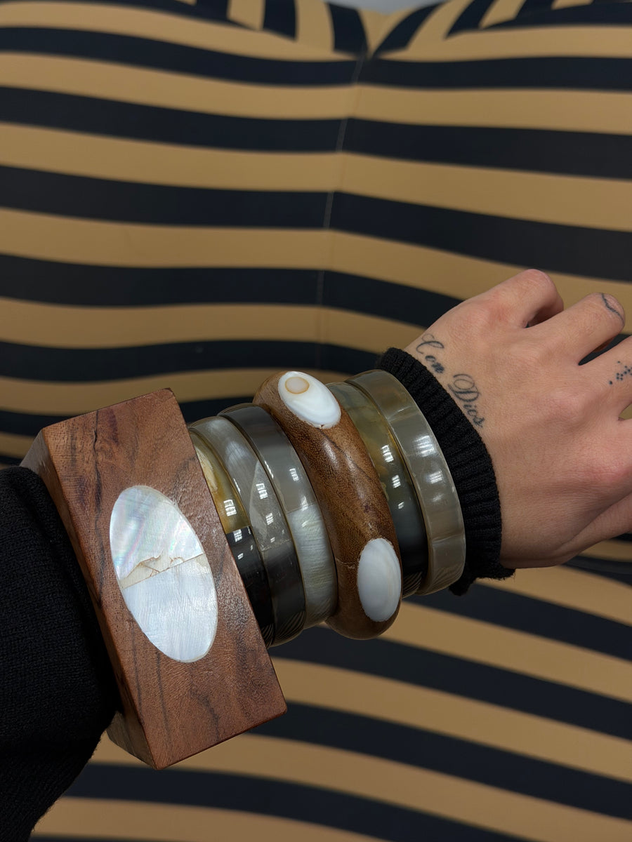 Woodlyn Block Bangle