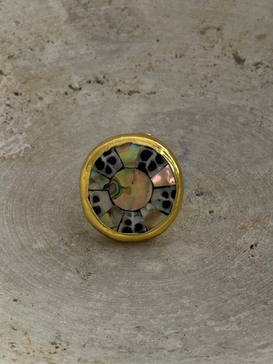 Perla Espiral Ring