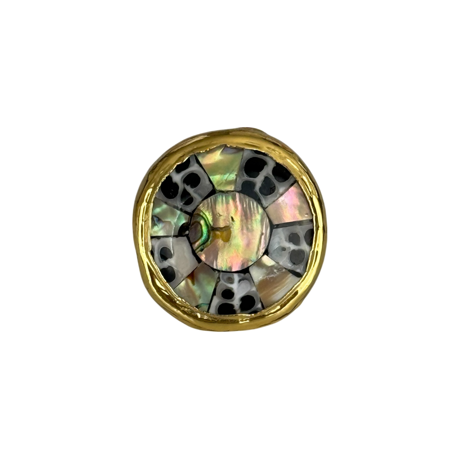Perla Espiral Ring
