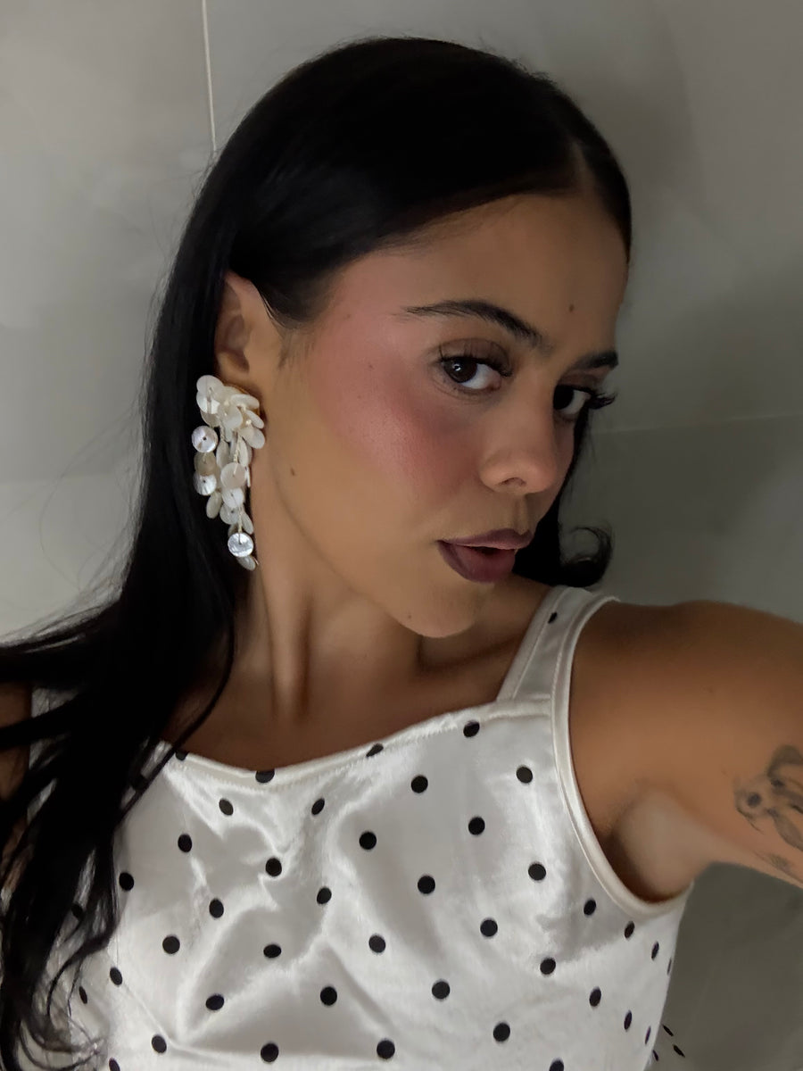Cascada de Caracol Earrings