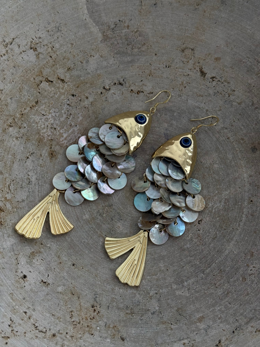 Ojo de Pez Earrings