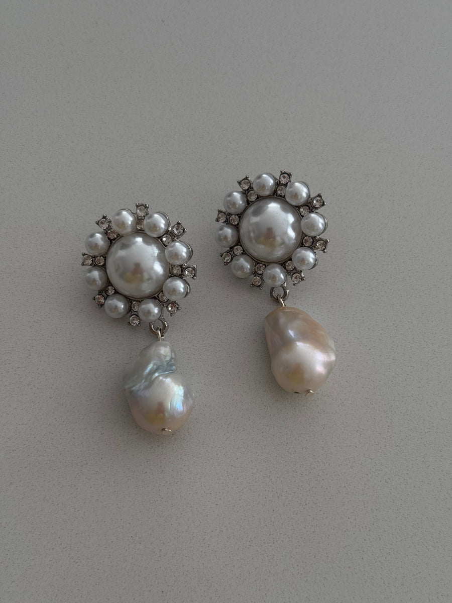 Flor De Plata Earrings