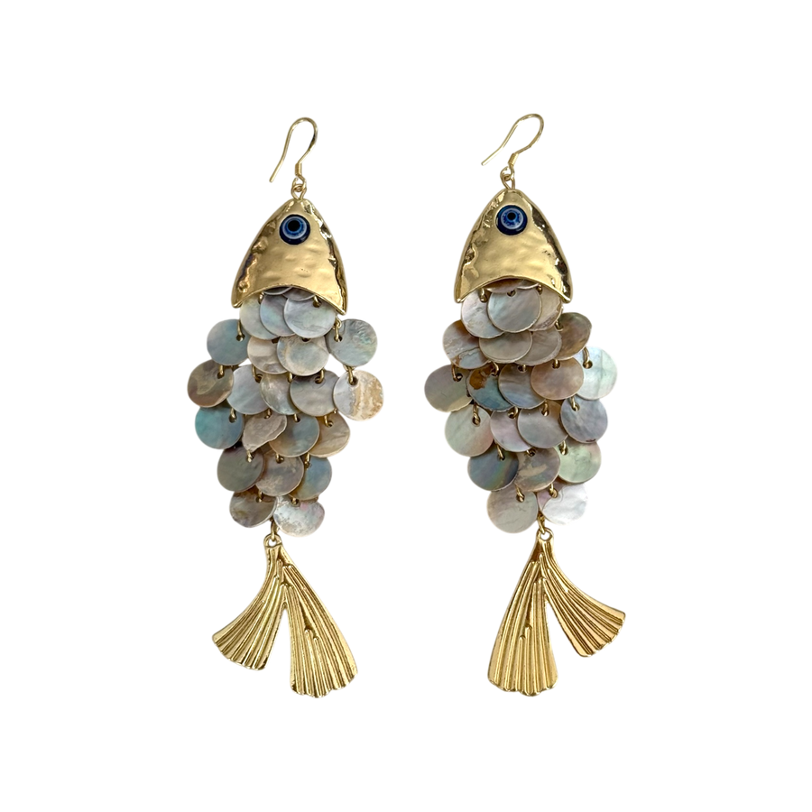 Ojo de Pez Earrings
