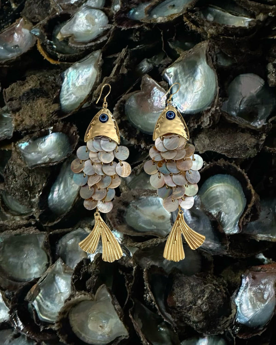 Ojo de Pez Earrings