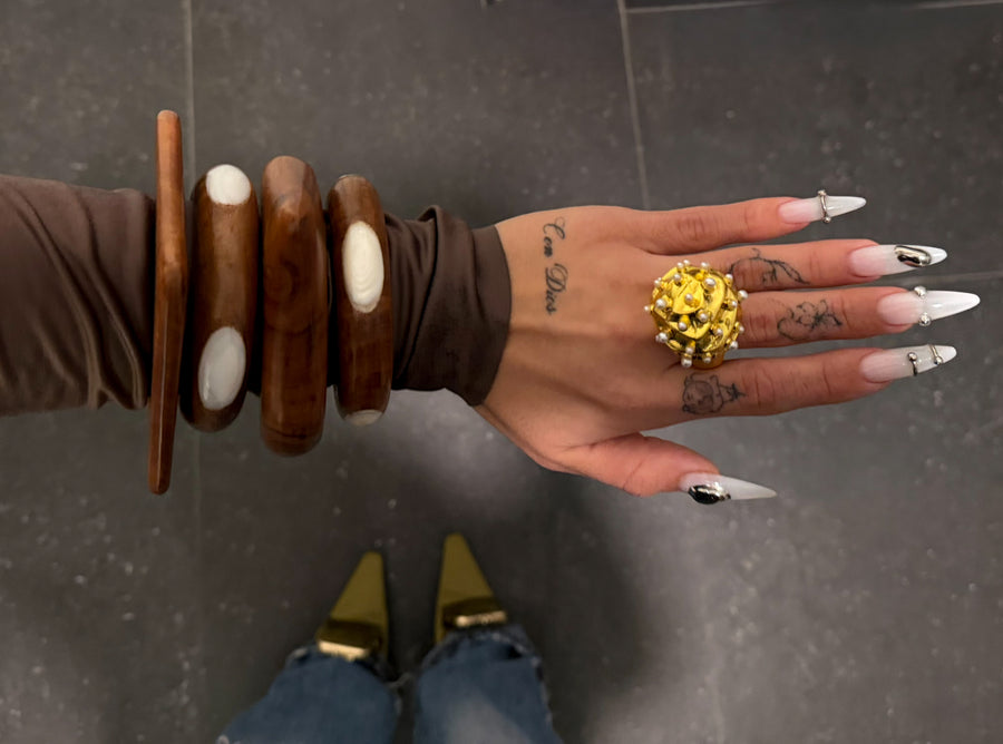 MidnightDot Bangle Set